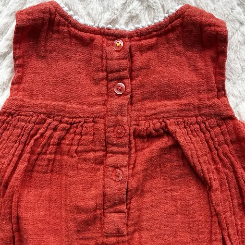 Baby Boden pom sleeveless style